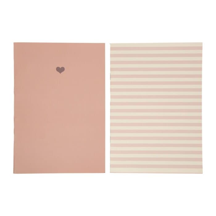 CARNET ROSE COEUR A5 - Image 2