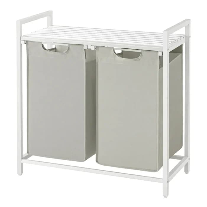 ÉTAGÈRE À LINGE - BLANC - Image 1