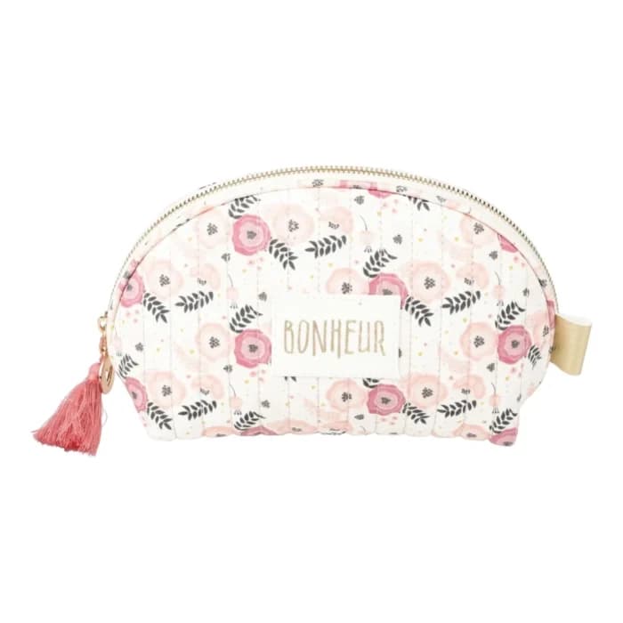 TROUSSE DE TOILETTE BONHEUR - ROSE - Image 1