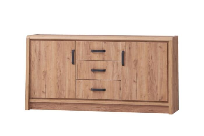 BUFFET 2 PORTES/ 3 TIROIRS - CHENE - Image 2