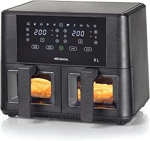 AIR FRYER DOUBLE 9 L 2400 W 11 PROGRAMMES - NOIR - ARIETE - Image 2