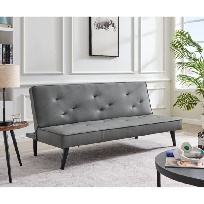 BANQUETTE CLIC-CLAC EN PVC - GRIS - Image 2
