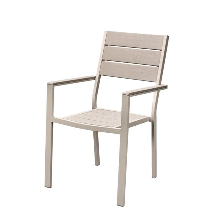 CHAISE AVEC ACCOUDOIRS - BEIGE - Image 2