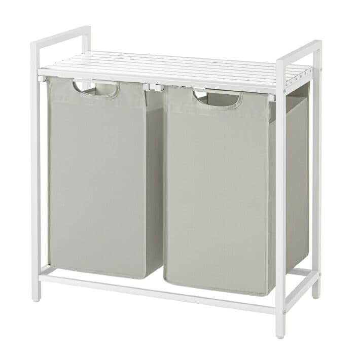 ÉTAGÈRE À LINGE - BLANC - Image 2