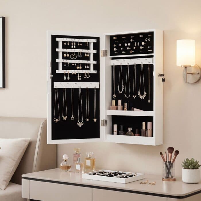 ARMOIRE À BIJOUX - BLANC - Image 2