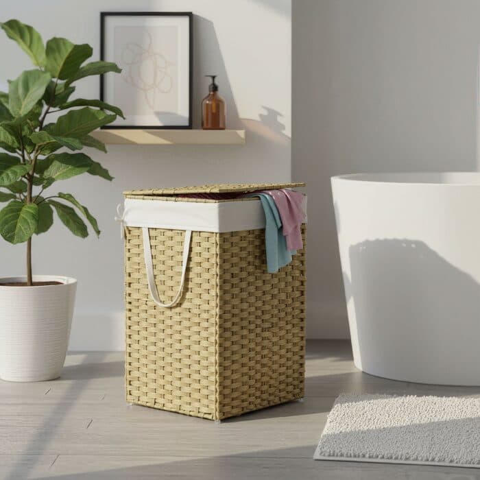 PANIER À LINGE - BEIGE - Image 2