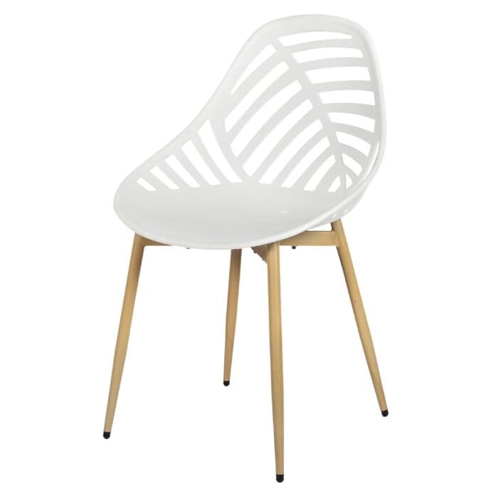 CHAISE PLASTIQUE - BLANC - Image 2