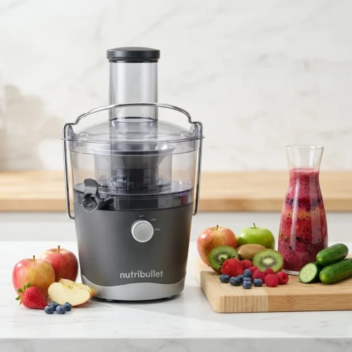 CENTRIFUGEUSE 800 W 1,5 L RÉCIPIENT PORTABLE LAVE-VAISSELLE - GRIS - NUTRIBULLET - Image 1