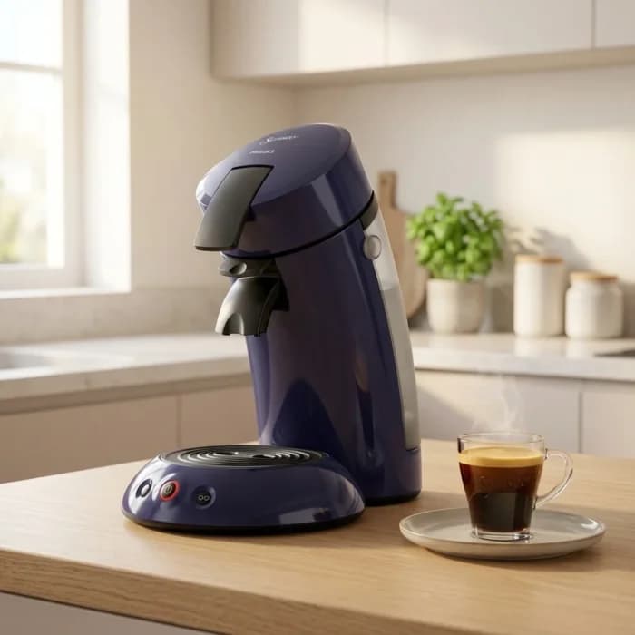 CAFETIÈRE À DOSETTES SENSEO ORIGINAL 0,7 L CREMA PLUS - BLEU - PHILIPS - Image 1