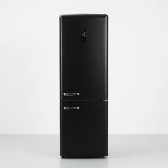 RÉFRIGÉRATEUR COMBINÉ NO FROST 380 L BORDEAUX MAT - ICESTREAM - Image 1