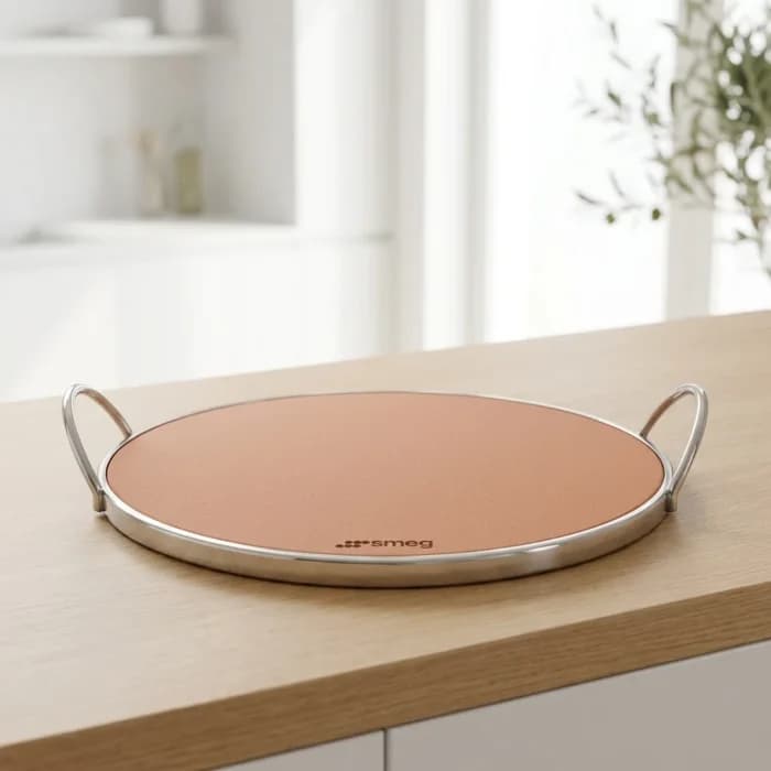 ACCESSOIRE PIERRE À PIZZA RECTANGULAIRE POUR FOUR - GRIS - SMEG - Image 1