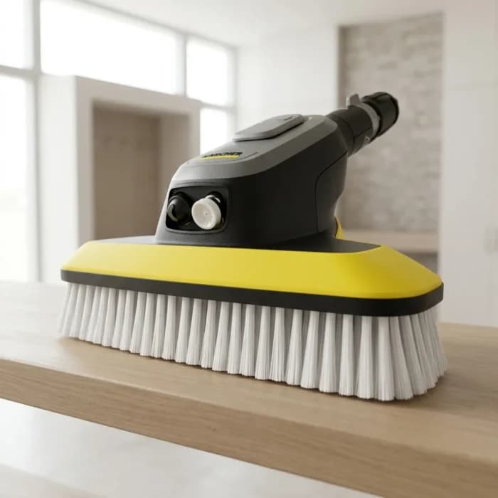 BROSSE DE LAVAGE 3-EN-1 LAVAGE RINÇAGE ESSUYAGE VÉHICULE - JAUNE &amp; NOIR - KÄRCHER - Image 1