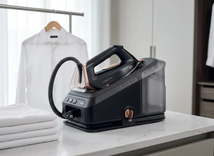 CENTRALE VAPEUR CARESTYLE 7 PRO 8 BARS 2700 W 190 G/MIN - NOIR - BRAUN - Image 1