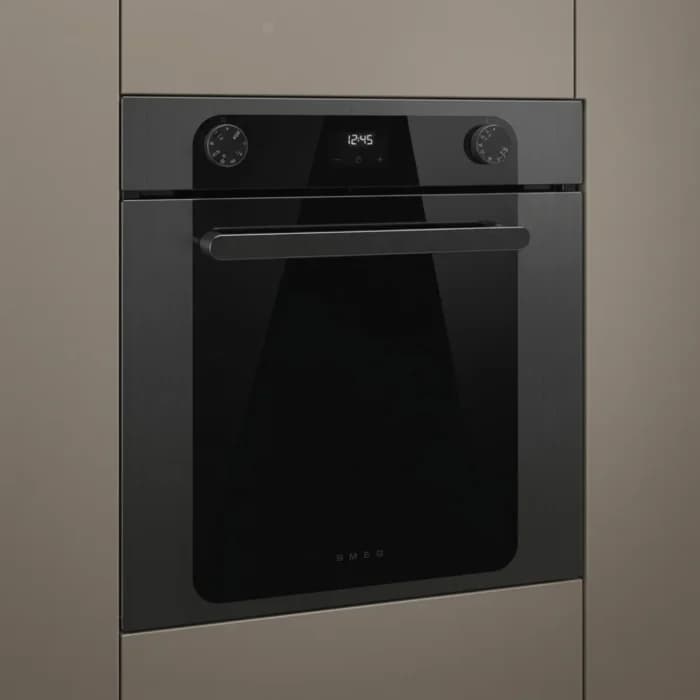 FOUR ENCASTRABLE MULTIFONCTION 70 L 8 FONCTIONS NETTOYAGE VAPOR CLEAN CLASSE A CHALEUR TOURNANTE - N - Image 1