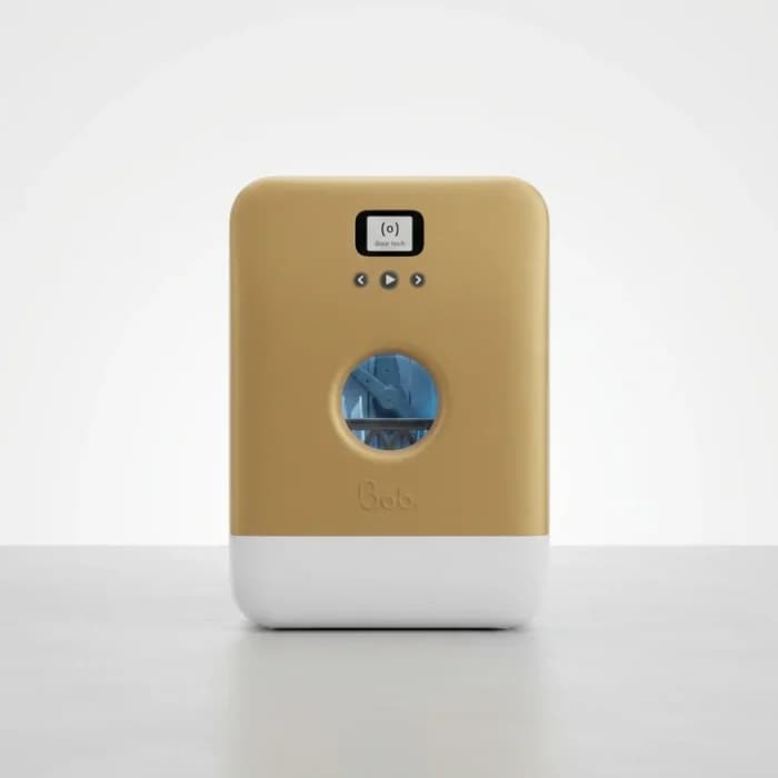 MINI LAVE-VAISSELLE CONNECTÉ 3 COUVERTS 5 PROGRAMMES 43 DB WIFI OUVERTURE TACTILE - OR - BOB - Image 1