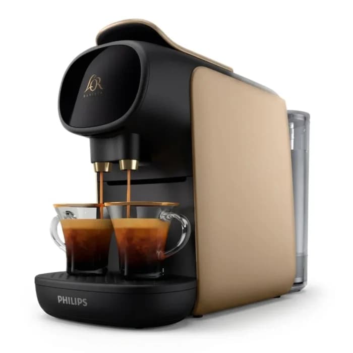 CAFETIÈRE À CAPSULES CONNECTÉE DOUBLE ESPRESSO - CHAMPAGNE - Image 1