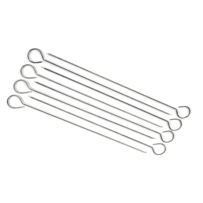 LOT DE 6 BROCHETTES EN MÉTAL - Image 1