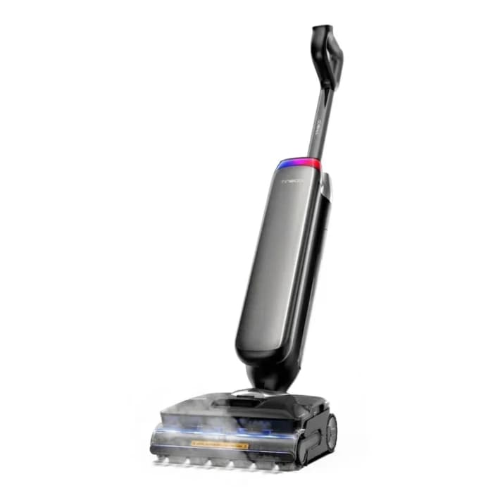 ASPIRATEUR LAVEUR VAPEUR BALAI SANS FIL - GRIS FONCÉ - Image 1
