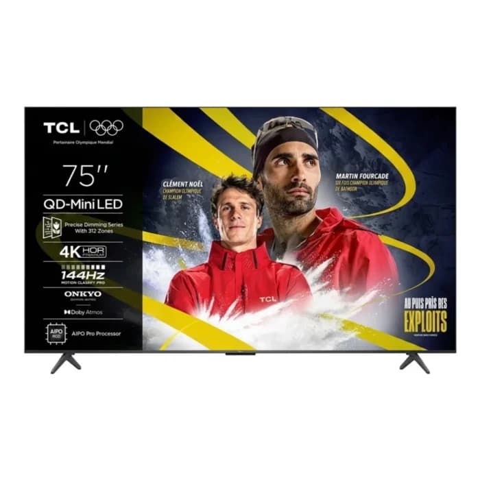 TÉLÉVISEUR 65" QLED UHD 4K 144HZ - TCL - Image 1