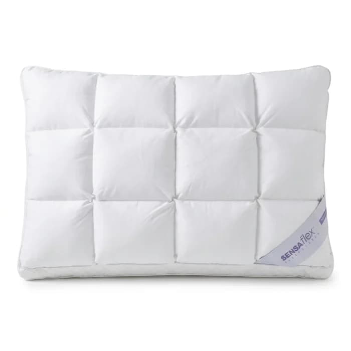 OREILLER SHIATSU GARNISSAGE SENSAFLEX 41X64 CM - BLANC - Image 1