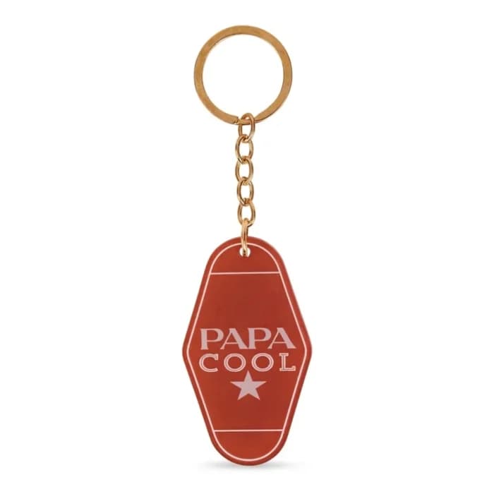 PORTE-CLÉS MESSAGE PAPA COOL - Image 1