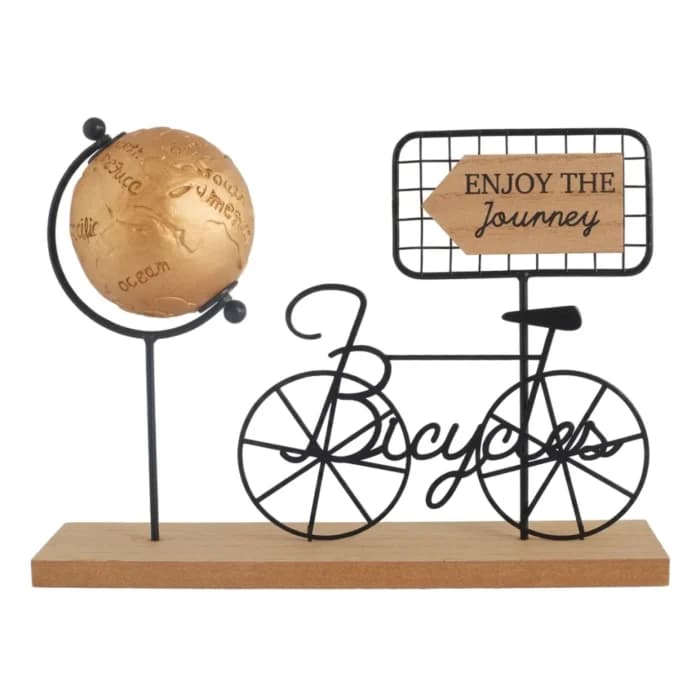 OBJET DÉCORATIF VÉLO DANS GLOBE - Image 1