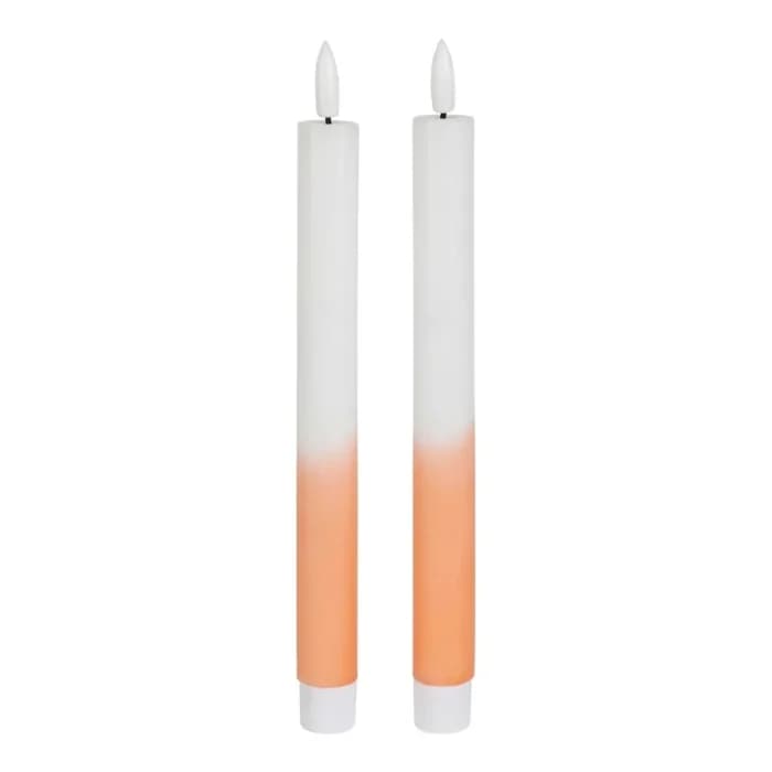 LOT DE 2 BOUGIES CHANDELLES - Image 1