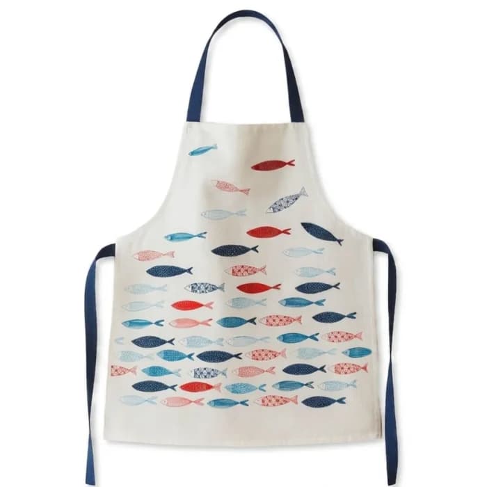 TABLIER DE BISTROT 68X80 CM MOTIF MER - Image 1