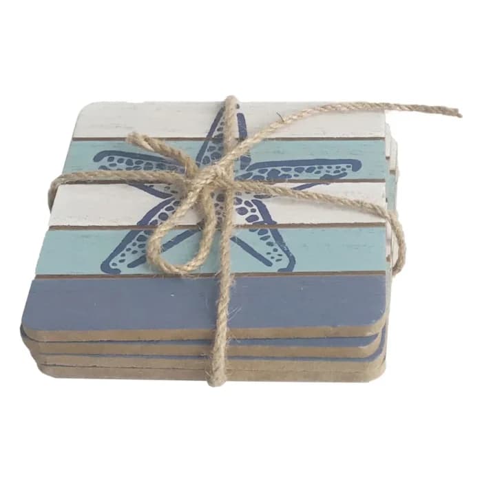 LOT DE 4 SOUS-VERRES - Image 1