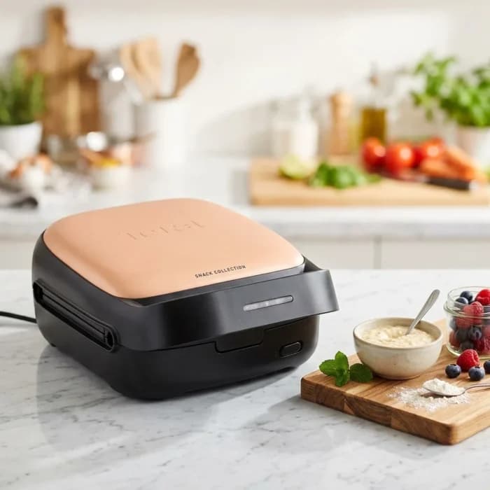 GAUFRIER ET CROQUE-MONSIEUR SNACK COLLECTION 700W TEFAL - Image 1
