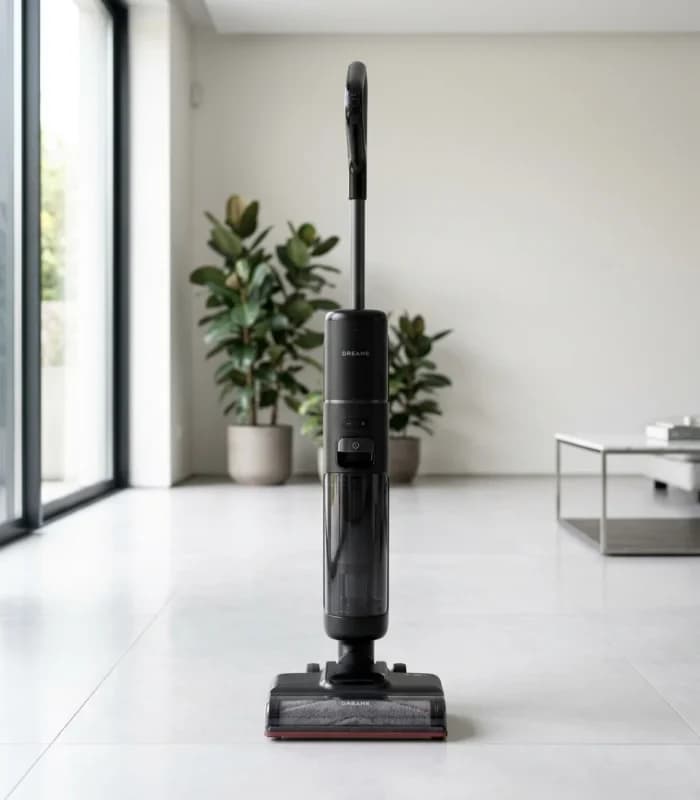 ASPIRATEUR LAVEUR H15 PRO HEAT EAU CHAUDE 85°C 22000 PA 72 MIN - NOIR - DREAME - Image 1