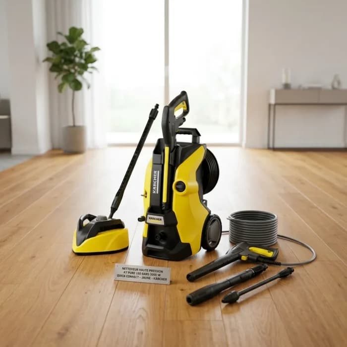 NETTOYEUR HAUTE PRESSION K7 PURE 160 BARS 3000 W QUICK CONNECT - JAUNE - KÄRCHER - Image 1