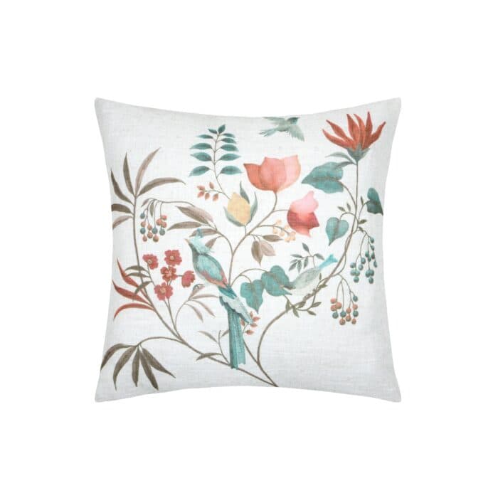 COUSSIN 45X45 CM EN POLYESTER ET LIN - MULTICOLORE - Image 2