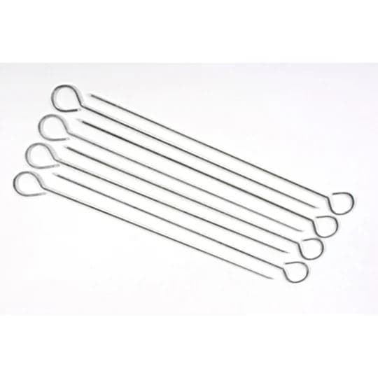 LOT DE 6 BROCHETTES EN MÉTAL - Image 2