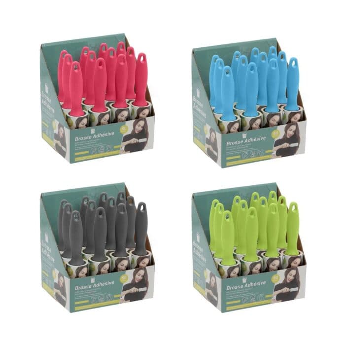ROULEAU ADHÉSIF ANTI-PELUCHES 80 FEUILLES - Image 2