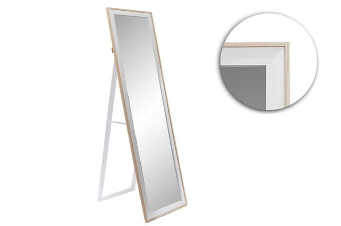 MIROIR PSYCHÉ 30X120 CM SUR PIED AVEC CADRE - Image 2
