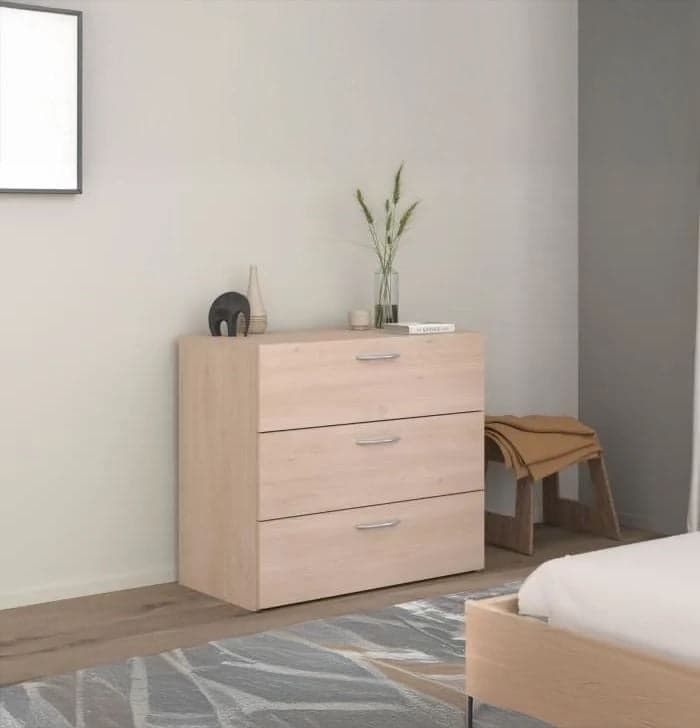 COMMODE 3 TIROIRS -  CHENE BROOKLYN - Image 2