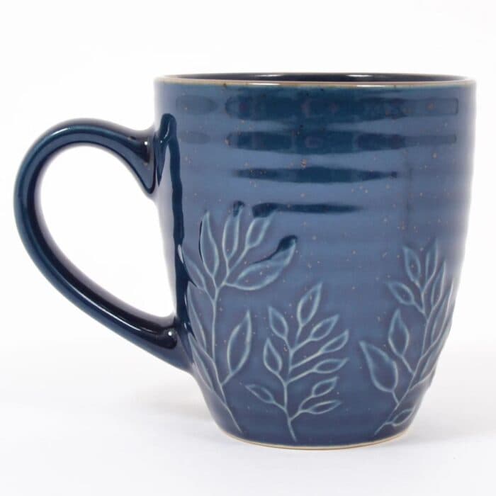 MUG 35 CL EN GRÈS - BLEU - Image 2