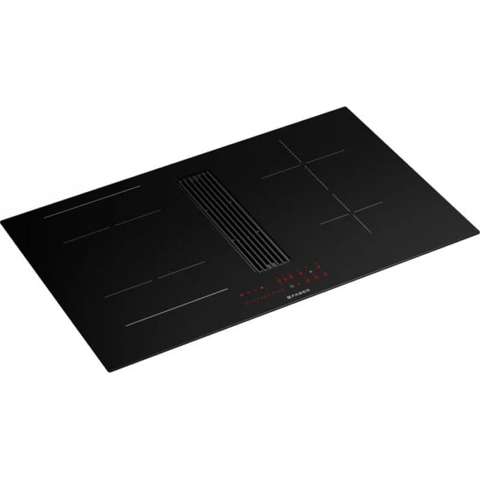 TABLE DE CUISSON À INDUCTION ASPIRANTE 4 FOYERS + 2 BRIDGES 83 CM - FABER - Image 2