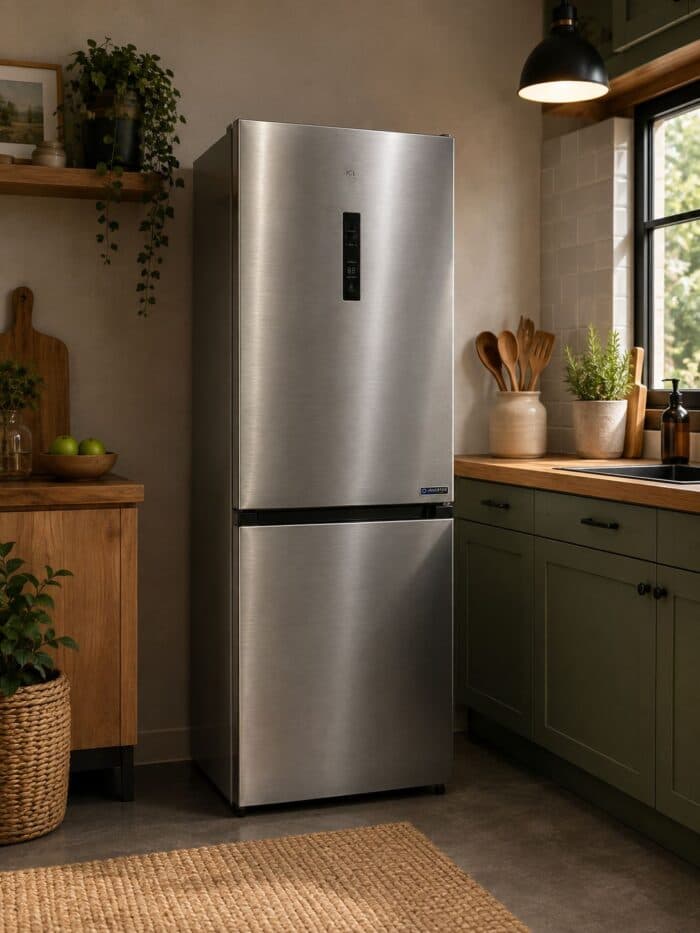 RÉFRIGÉRATEUR COMBINÉ 304 L INOX - ICESREAM - Image 2