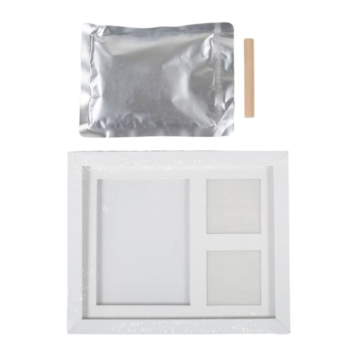 COFFRET EMPREINTE BÉBÉ EN MDF AVEC TALC - Image 2