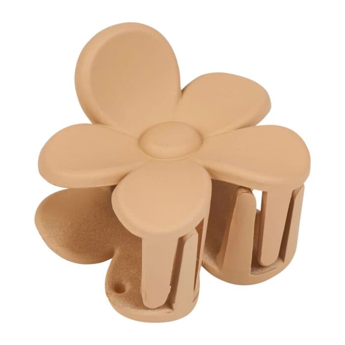 PINCE À CHEVEUX FLEUR - BEIGE - Image 2