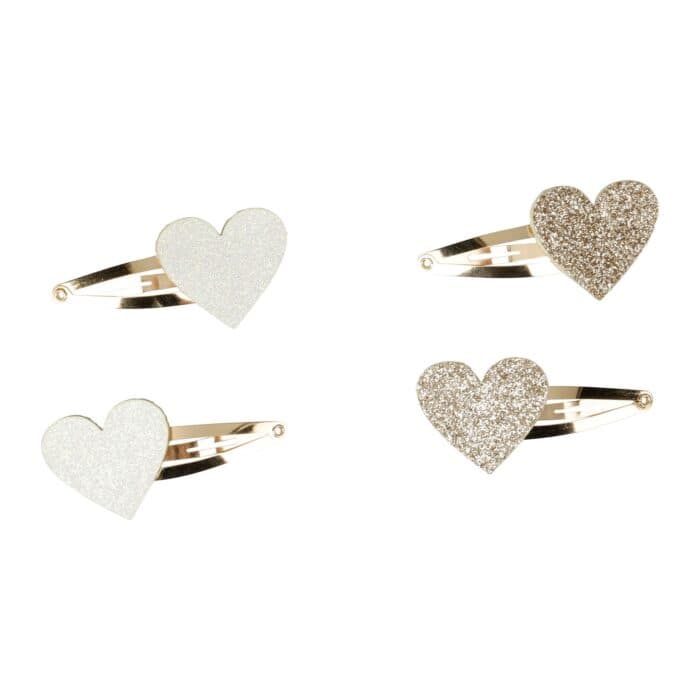 LOT DE 2 BARRETTES COEUR - Image 2