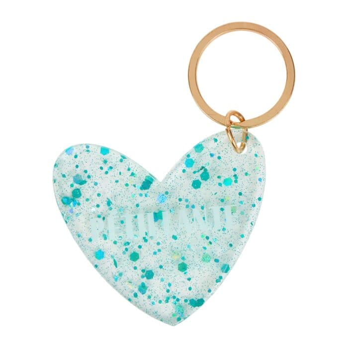 PORTE-CLÉS COEUR MESSAGE PÉTILLANTE - Image 2