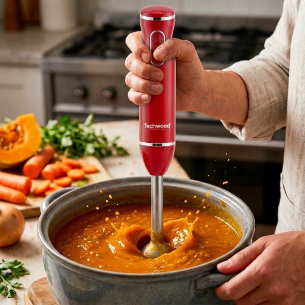 MIXEUR PLONGEANT 2 VITESSES PIED INOX - INOX - Image 2