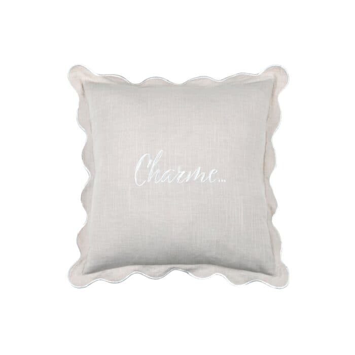 COUSSIN 45X45 CM EN COTON - NATUREL - Image 2