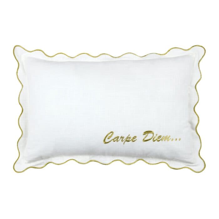 COUSSIN 40X60 CM EN COTON - ÉCRU - Image 2