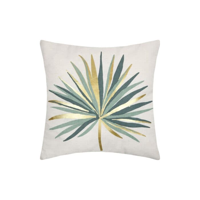 COUSSIN 40X40 CM EN COTON - VERT - Image 2