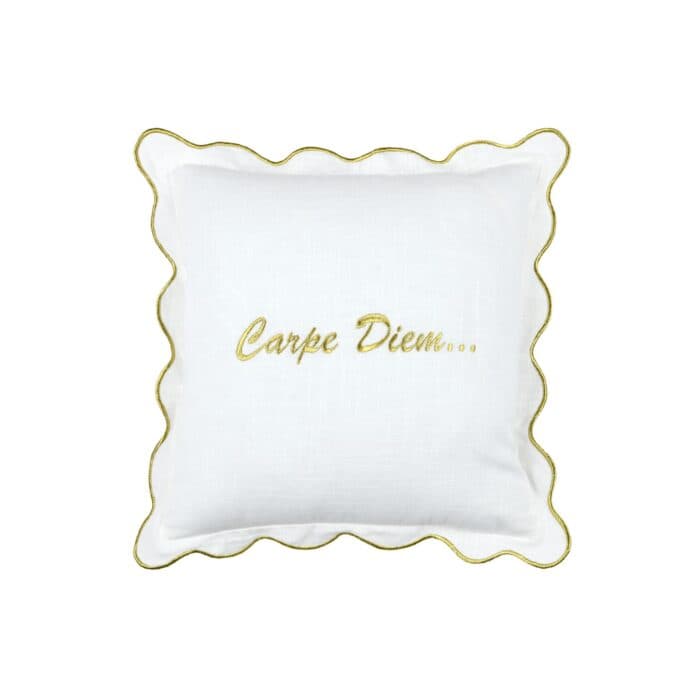COUSSIN 45X45 CM EN COTON - ÉCRU - Image 2