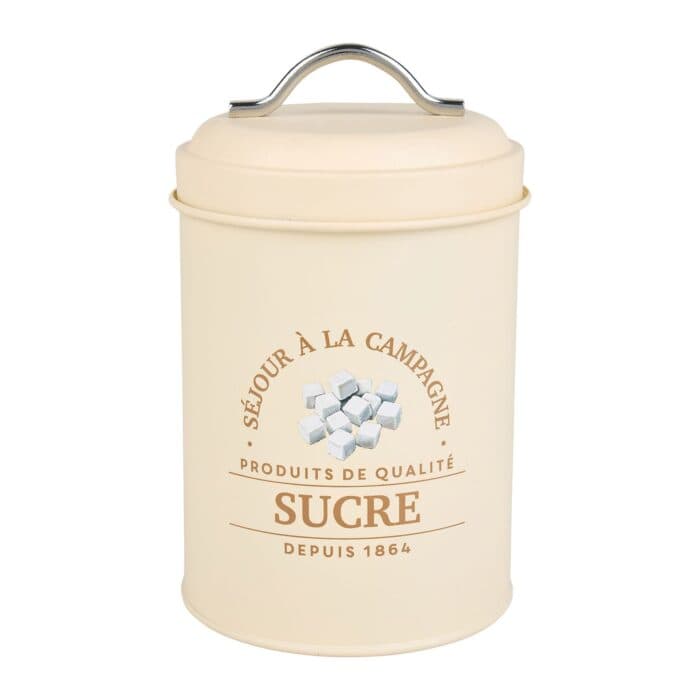 BOÎTE À SUCRE 1,2 L EN FER - BEIGE - Image 2